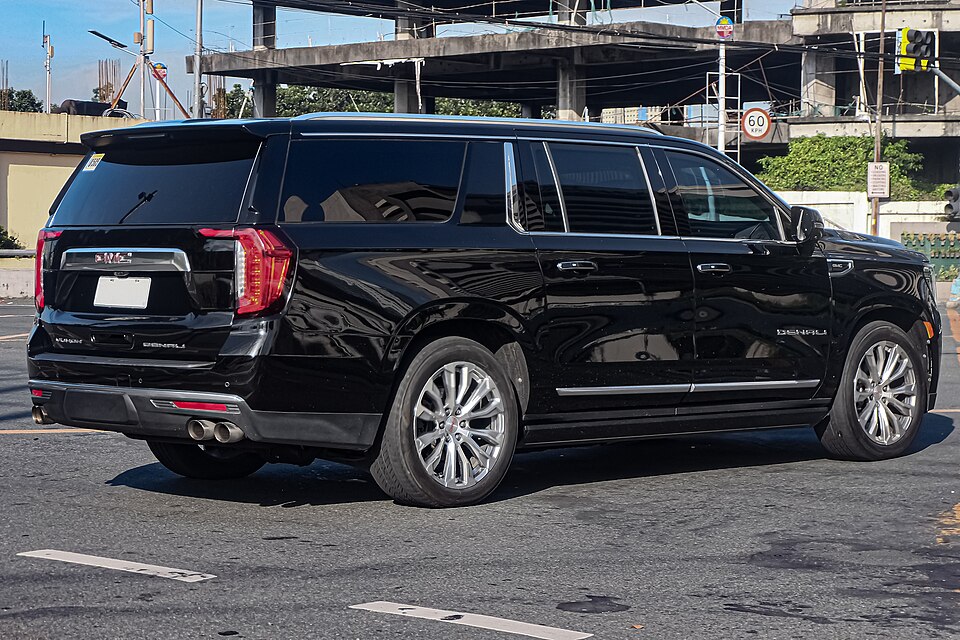 Black GMC Yukon Denali